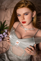 European Blonde Sexy Silicone Sex Doll mandy