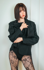 Sexy Asian Silicone Doll with Small Breasts Alma