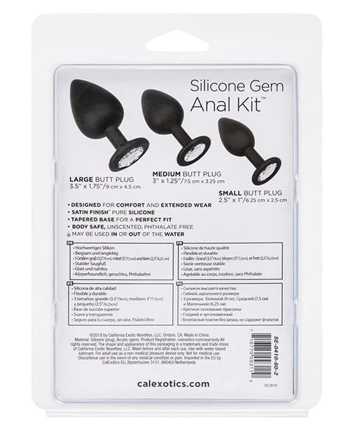 Anal Plug Set Toy B070