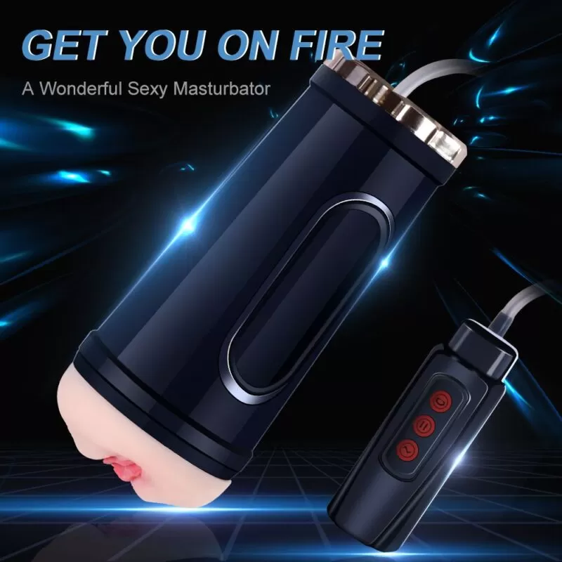 Vibrating Male Sex Toy Masturbator B088