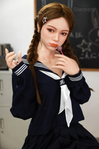 Cute Asian Small-Breasted Sex Silicone Doll Sierra