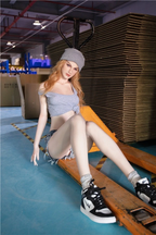 European Realistic Skinny Small Tits Blonde Sex Doll AZM978