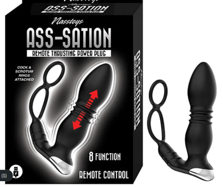 Ass-station Remote Prostate Power Plug B061