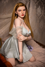 European Blonde Sexy Silicone Sex Doll mandy