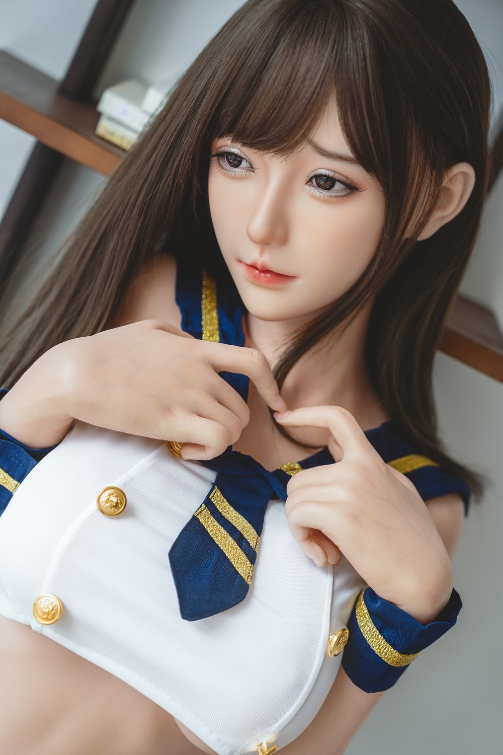 Full-Size Sexy Asian Silicone Sex Dolls Una