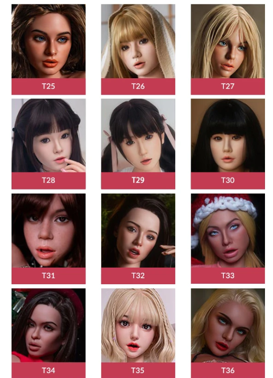 Sex  Silicone Head H63