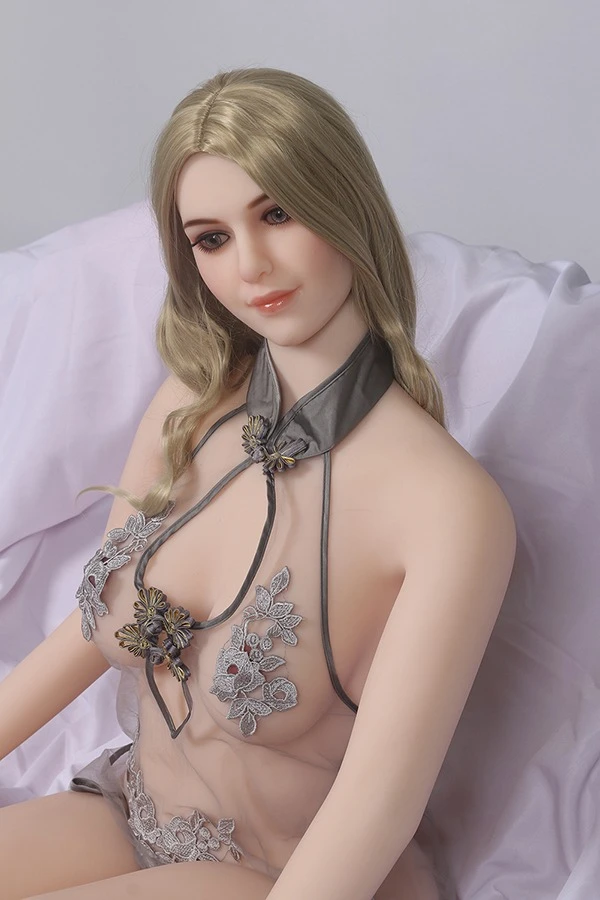 European Blonde Mature TPE Sex Doll River