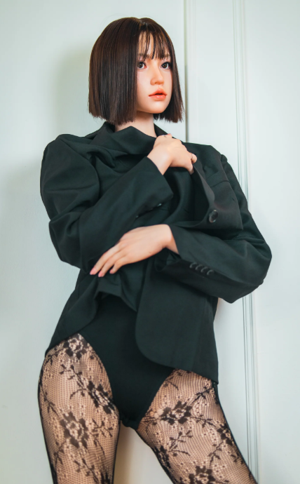 Sexy Asian Silicone Doll with Small Breasts Alma