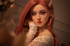 European Red-Haired Sexy Sex Doll Peggy