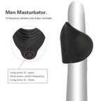 Automatic Extend Vibration Penis Delay Trainer Male Masturbator B083