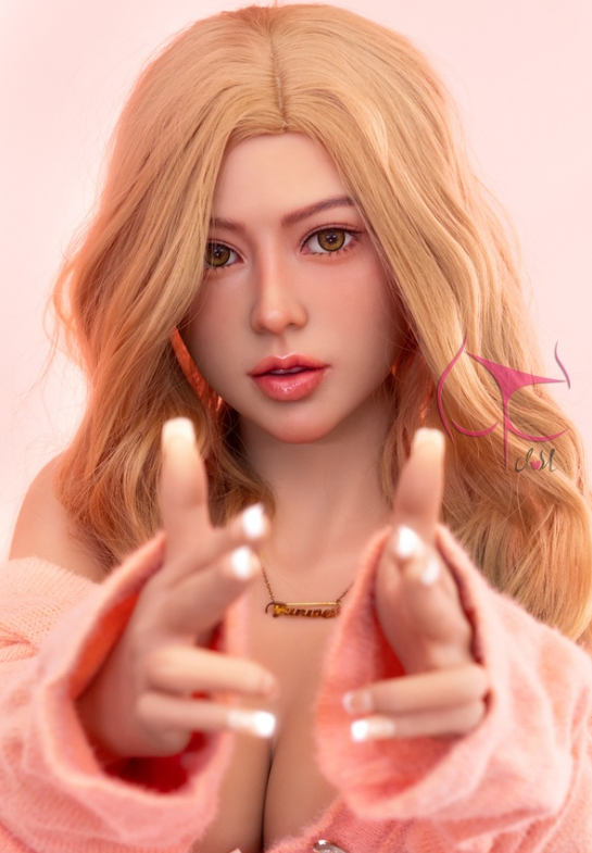 European Blonde Sex Silicone Doll Eliza