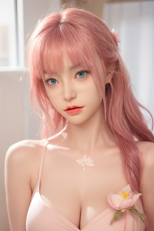 Asian Pink-Haired Sexy Sex Doll Maya