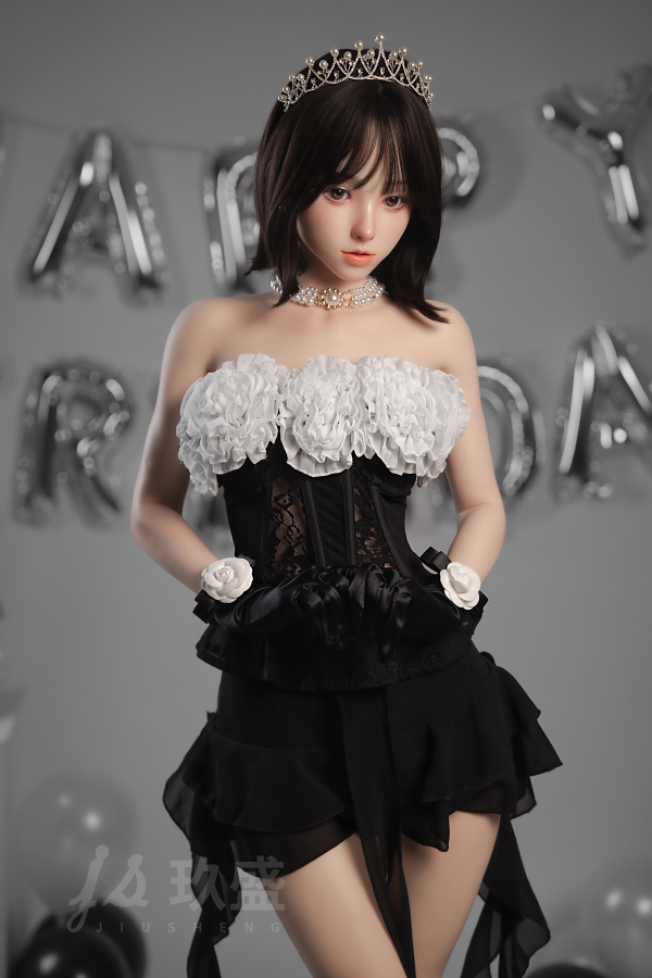 Cute Asian Small-Chested Silicone Sex Doll Skye