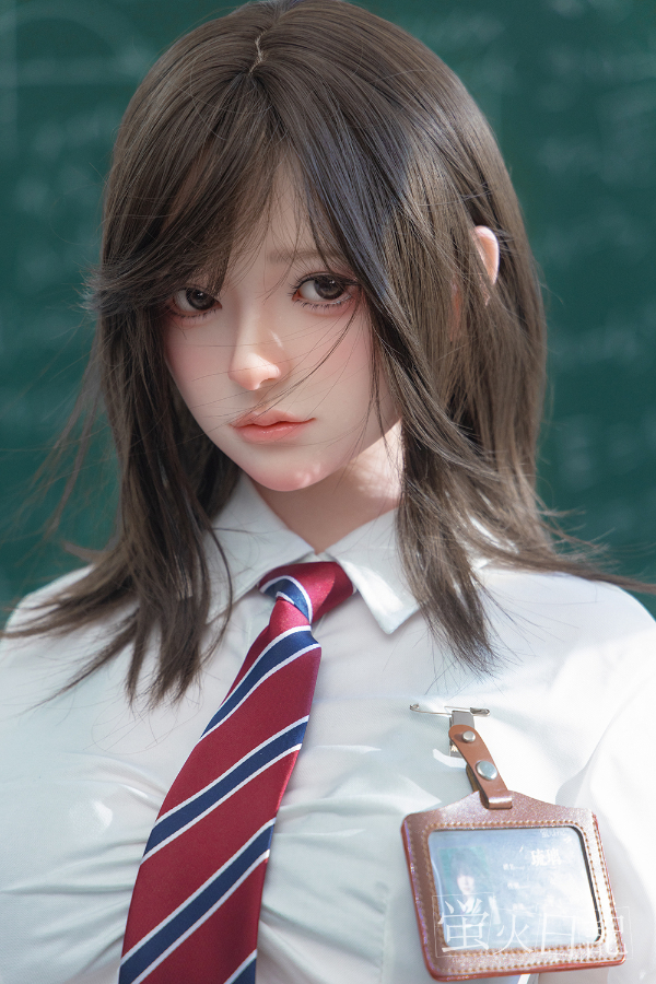 Cute Full-Size Asian Silicone Sex Dolls Evelyn