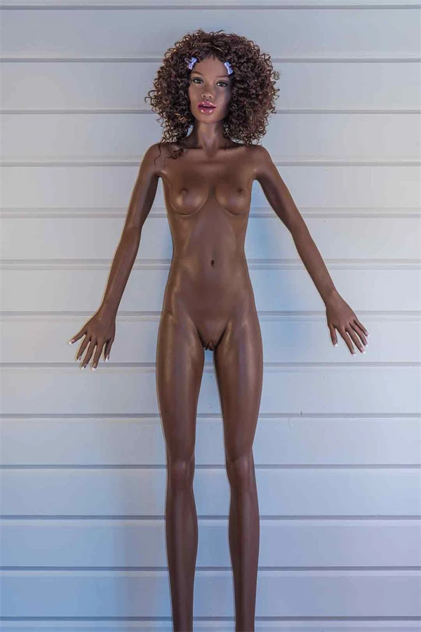 European Black Small-Breasted Sex Doll Eileen