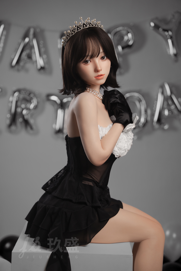 Cute Asian Small-Chested Silicone Sex Doll Skye