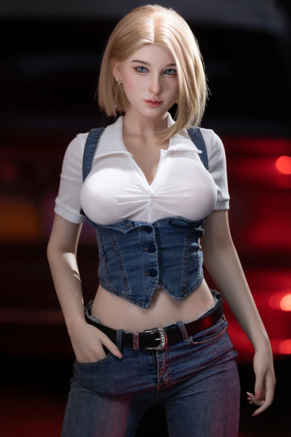 European Blonde Sexy Silicone Sex Doll Alma
