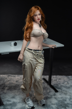 Asian Full-Size Blonde Sexy Sex Doll Nydia
