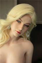 European Blonde-Haired, Blue-Eyed Sex Silicone Dolls  daisy