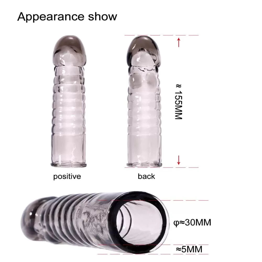 Reusable Silicon Cock Sleeve B082