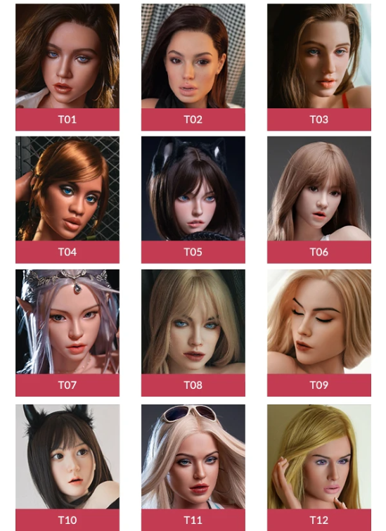 Sex  Silicone Head H63