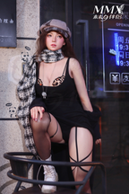 Cute Full-Size Asian Silicone Sex Dolls Della