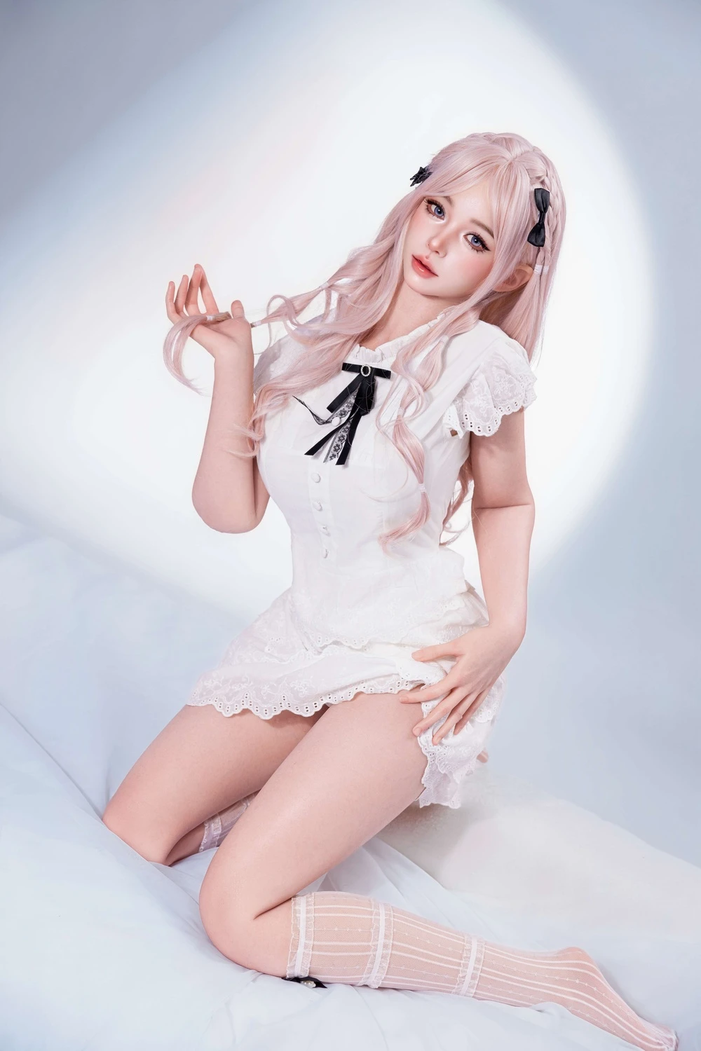 Cute Asian Pink Sex Doll Winona